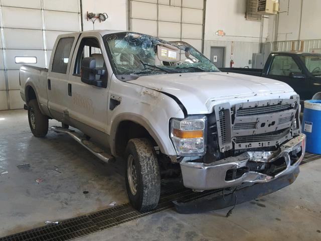 1FTSW21R38ED82751 - 2008 FORD F250 SUPER WHITE photo 1