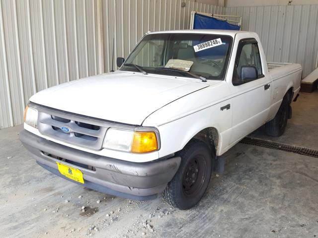 1FTCR10A0TUC38607 - 1996 FORD RANGER WHITE photo 2
