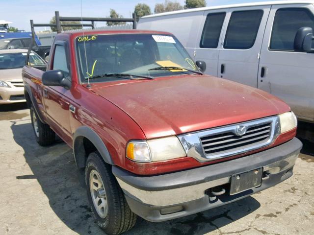 4F4YR13VXYTM00834 - 2000 MAZDA B3000 RED photo 1