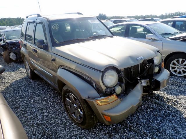 1J4GL58K75W689350 - 2005 JEEP LIBERTY LI GRAY photo 1