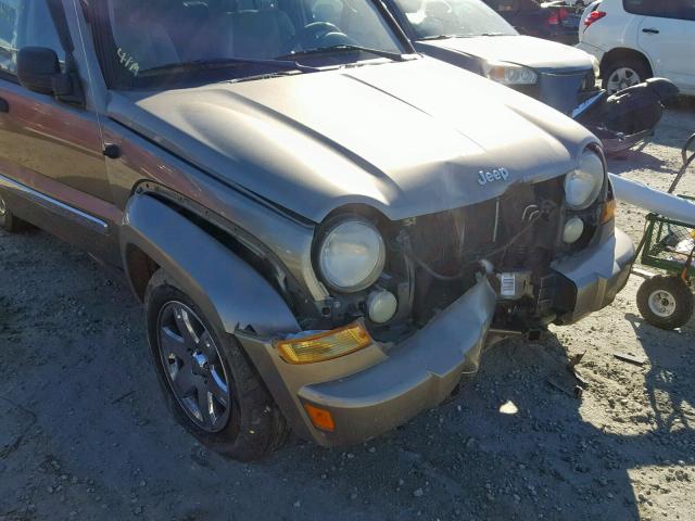 1J4GL58K75W689350 - 2005 JEEP LIBERTY LI GRAY photo 9