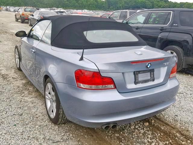 WBAUL73599VJ75899 - 2009 BMW 128 I BLUE photo 3