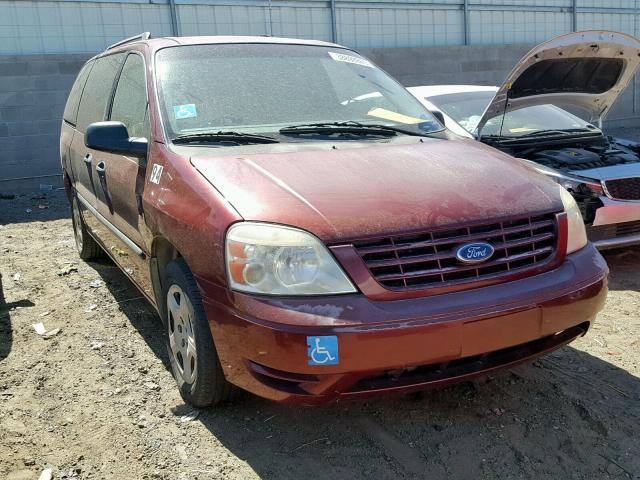 2FMZA51287BA32054 - 2007 FORD FREESTAR S MAROON photo 1