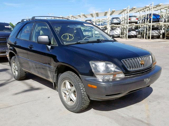 JT6HF10U0X0092089 - 1999 LEXUS RX 300 BLACK photo 1