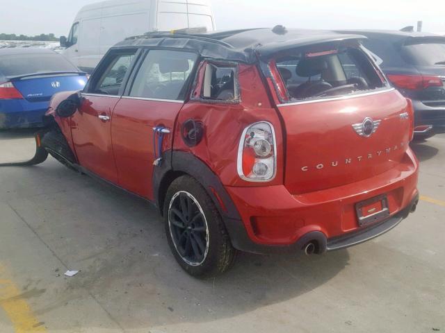 WMWZC3C52GWT07083 - 2016 MINI COOPER S C RED photo 3