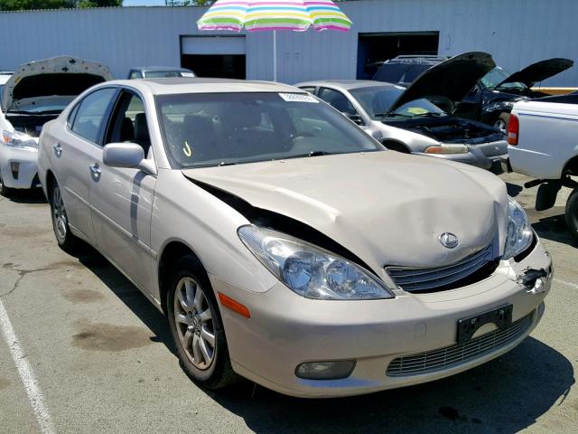 JTHBF30G330114471 - 2003 LEXUS ES 300 TAN photo 1