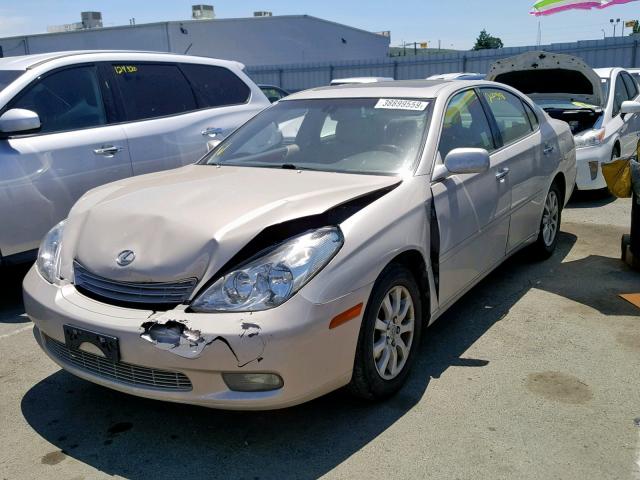 JTHBF30G330114471 - 2003 LEXUS ES 300 TAN photo 2