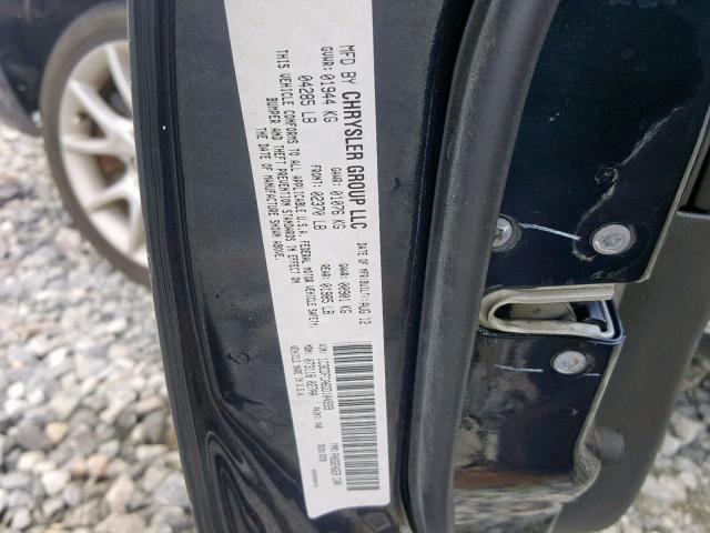 1C3CDFCA6DD104939 - 2013 DODGE DART LIMIT GRAY photo 10