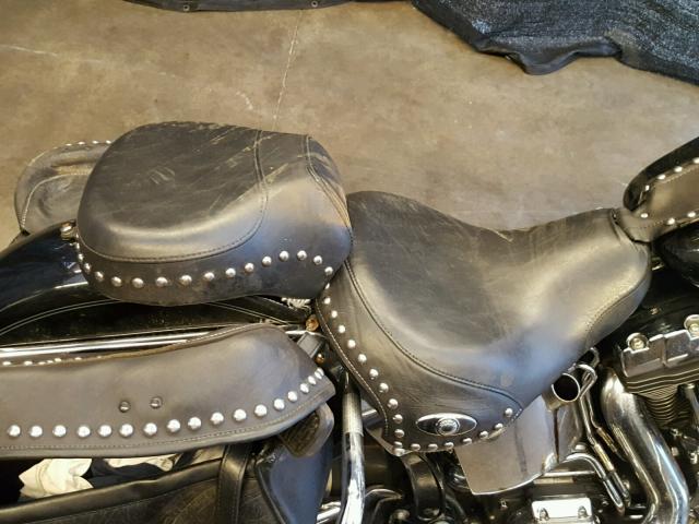 1HD1BWB116Y034433 - 2006 HARLEY-DAVIDSON FLSTCI BLACK photo 6