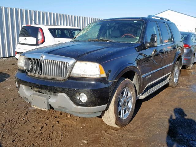 5LMEU88H14ZJ33511 - 2004 LINCOLN AVIATOR შავი ფოტო 2