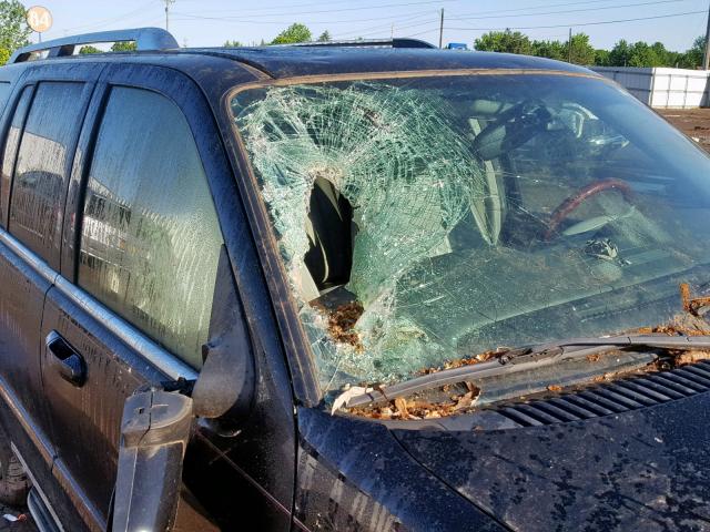 5LMEU88H14ZJ33511 - 2004 LINCOLN AVIATOR შავი ფოტო 9