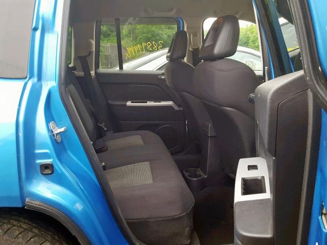 1J8FF47W78D691390 - 2008 JEEP COMPASS SP Көк фото 6