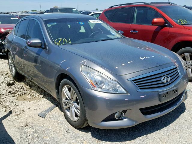 JN1CV6AP0CM937007 - 2012 INFINITI G37 BASE GRAY photo 1