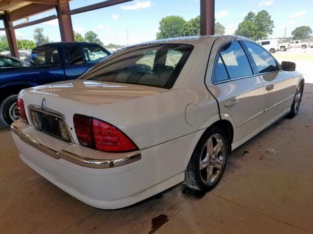 1LNHM86S72Y692501 - 2002 LINCOLN LS 白色 照片 4