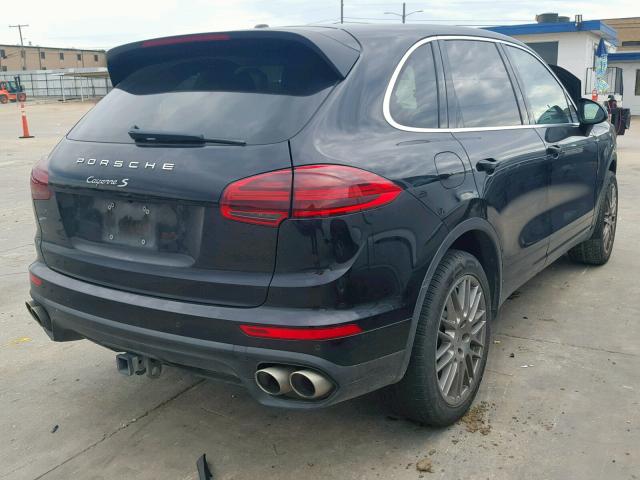 WP1AB2A29GLA96373 - 2016 PORSCHE CAYENNE S BLACK photo 4