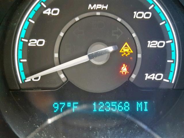 1G1ZH57B48F257507 - 2008 CHEVROLET MALIBU 1LT BLACK photo 8