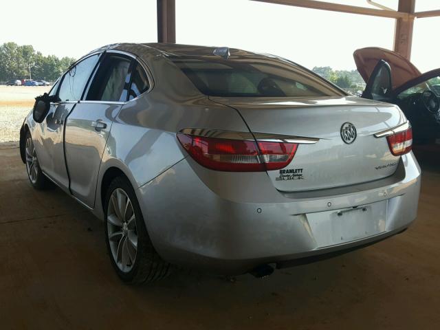 1G4PR5SK6G4116799 - 2016 BUICK VERANO CON SILVER photo 3