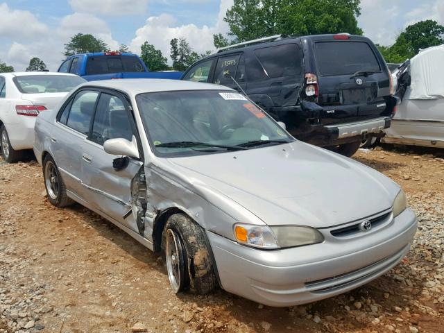 2T1BR12E0YC294580 - 2000 TOYOTA COROLLA VE SILVER photo 1