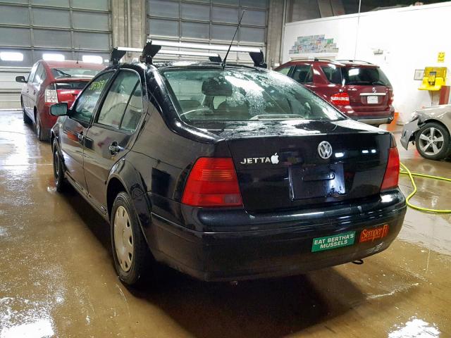 3VWRA29M1YM063474 - 2000 VOLKSWAGEN JETTA GL BLACK photo 3