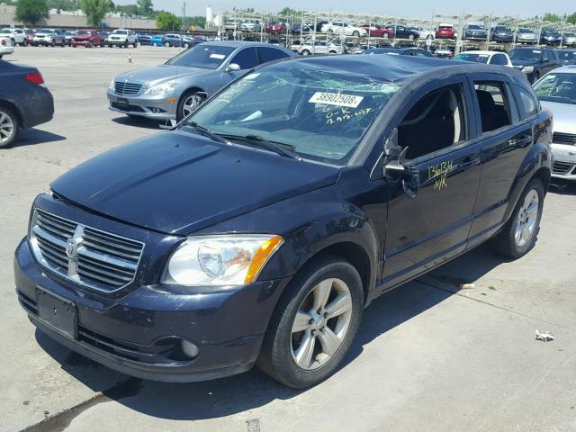 1B3CB3HA0BD215042 - 2011 DODGE CALIBER MA BLACK photo 2