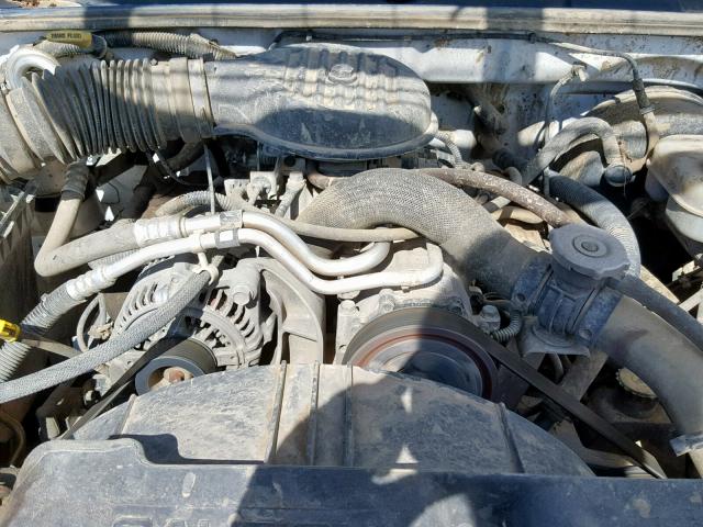 1B7GG32X72S552849 - 2002 DODGE DAKOTA SPO WHITE photo 7