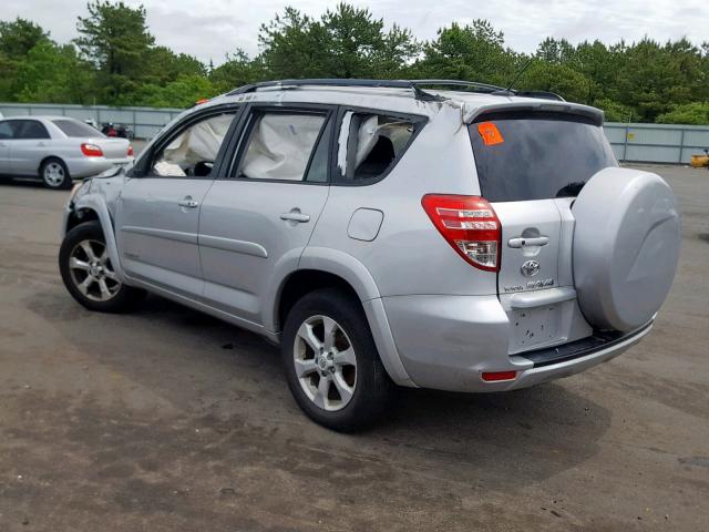 2T3BF31V19W016090 - 2009 TOYOTA RAV4 LIMIT SILVER photo 3