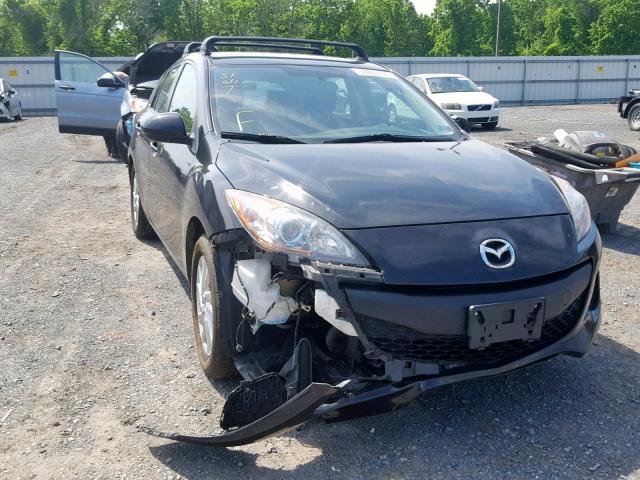 JM1BL1L86C1662428 - 2012 MAZDA 3 I BLACK photo 1