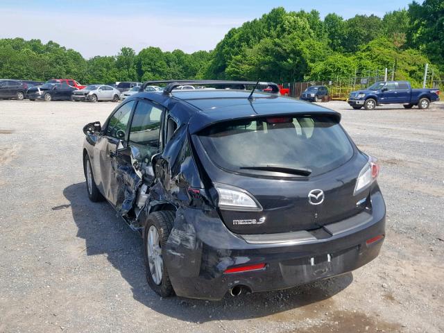 JM1BL1L86C1662428 - 2012 MAZDA 3 I BLACK photo 3