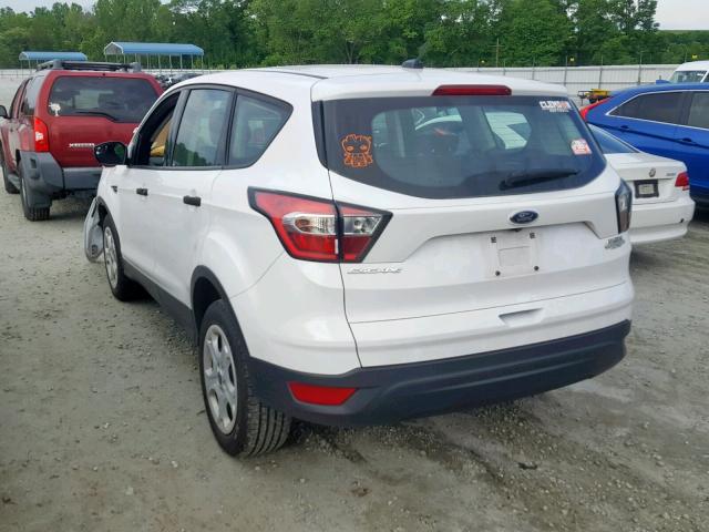 1FMCU0F79HUC72519 - 2017 FORD ESCAPE S WHITE photo 3