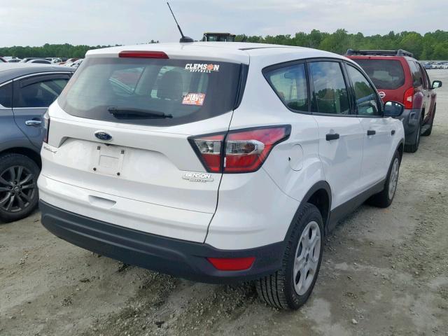 1FMCU0F79HUC72519 - 2017 FORD ESCAPE S WHITE photo 4