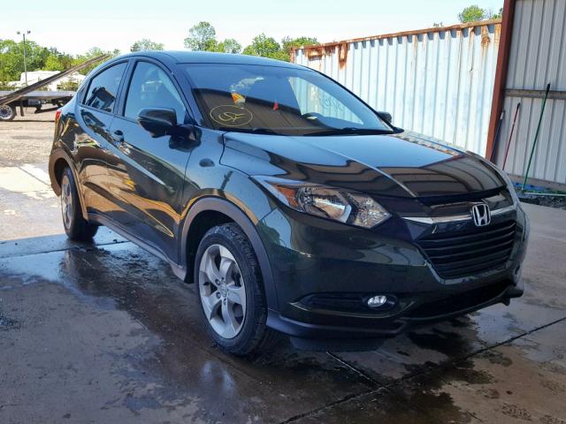 3CZRU6H56GM718426 - 2016 HONDA HR-V EX GREEN photo 1