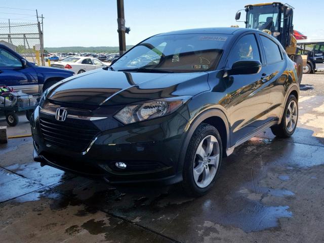 3CZRU6H56GM718426 - 2016 HONDA HR-V EX GREEN photo 2