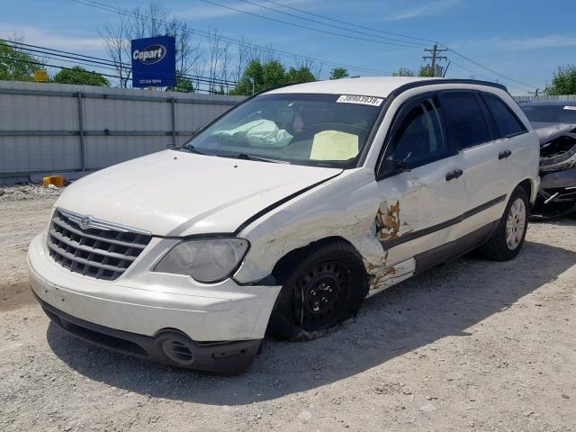 2A8GM48L97R130313 - 2007 CHRYSLER PACIFICA WHITE photo 2