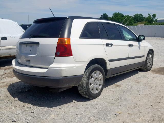 2A8GM48L97R130313 - 2007 CHRYSLER PACIFICA WHITE photo 4