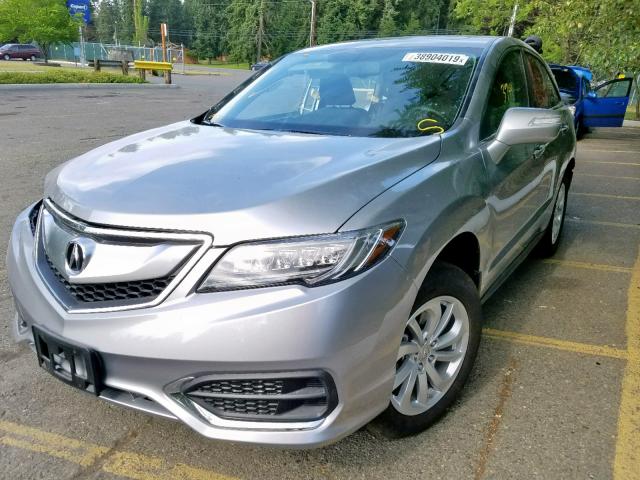 5J8TB4H58JL013871 - 2018 ACURA RDX TECHNO SILVER photo 2