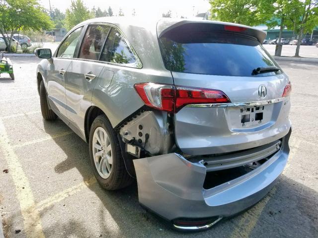 5J8TB4H58JL013871 - 2018 ACURA RDX TECHNO SILVER photo 3