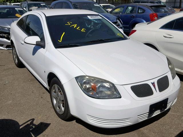 1G2AS18H597150953 - 2009 PONTIAC G5 WHITE photo 1