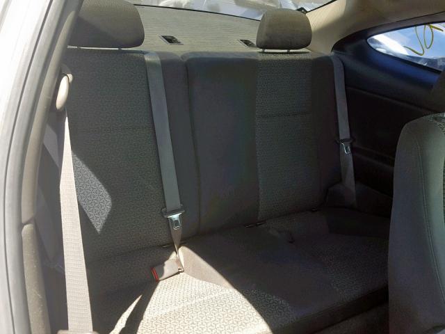 1G2AS18H597150953 - 2009 PONTIAC G5 WHITE photo 6