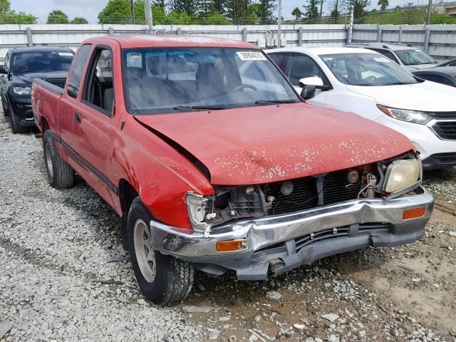 JT4VD12E6S0012083 - 1995 TOYOTA T100 XTRAC RED photo 1