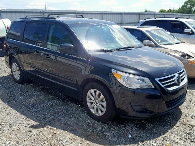 2C4RVABG2CR293970 - 2012 VOLKSWAGEN ROUTAN SE BLACK photo 1