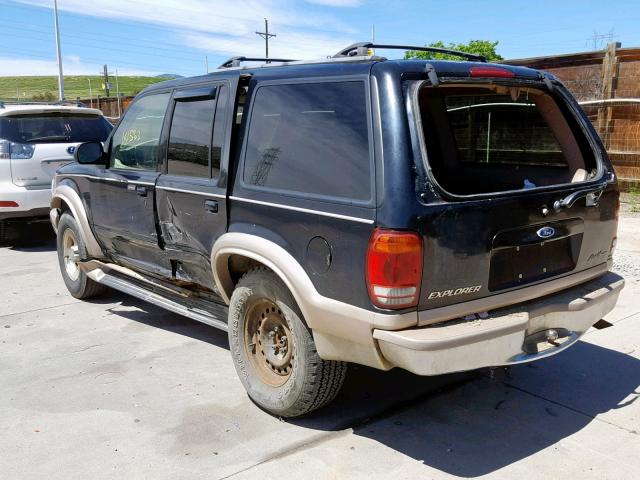 1FMZU74E7YZC03724 - 2000 FORD EXPLORER E BLACK photo 3