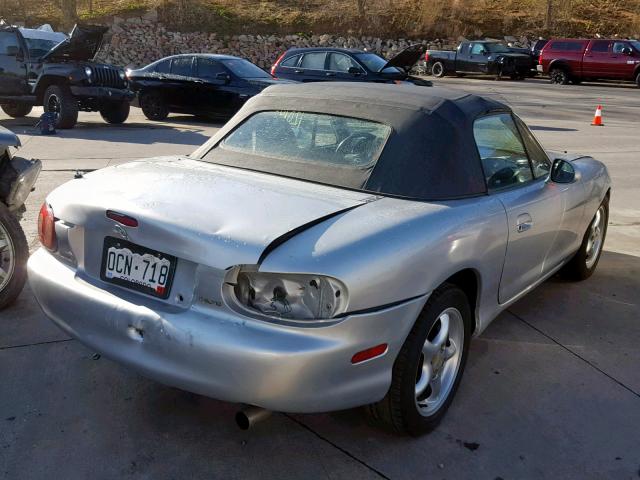 JM1NB353720229931 - 2002 MAZDA MX-5 MIATA SILVER photo 4