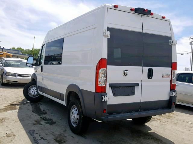 3C6TRVBG0HE506156 - 2017 RAM PROMASTER 白色 照片 3