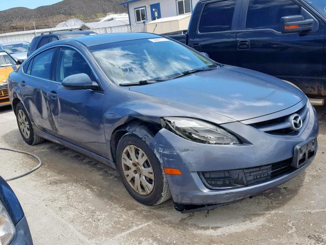 1YVHZ8BHXA5M15917 - 2010 MAZDA 6 I GRAY photo 1