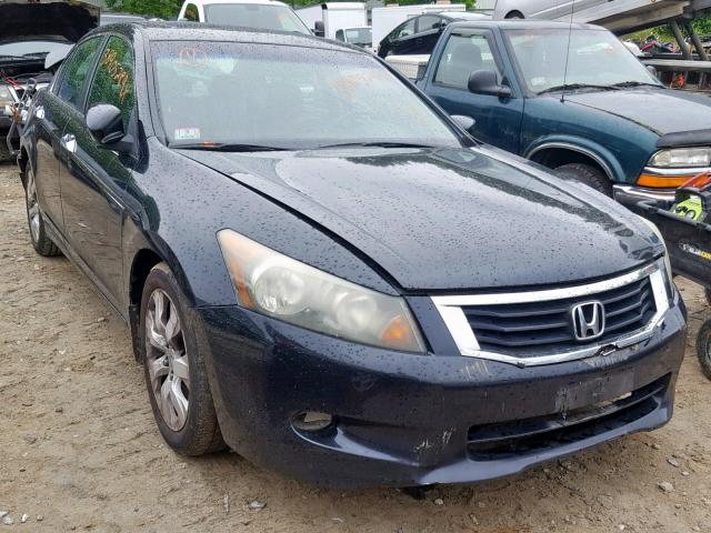 1HGCP36818A006419 - 2008 HONDA ACCORD EXL BLACK photo 1