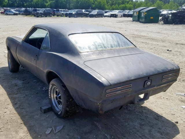 22337811138464 - 1968 PONTIAC FIREBIRD GRAY photo 3