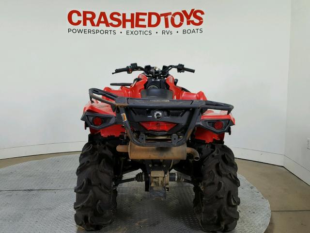 3JBLGAT40JJ002668 - 2018 CAN-AM OUTLANDER RED photo 7