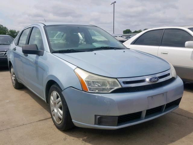 1FAHP34N88W244872 - 2008 FORD FOCUS S/SE BLUE photo 1