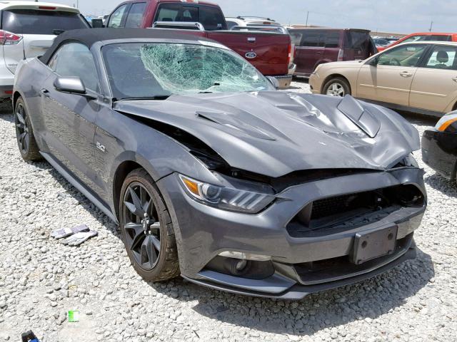 1FATP8FF9G5202695 - 2016 FORD MUSTANG GT GRAY photo 1