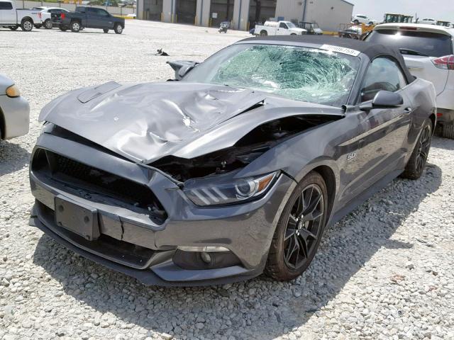 1FATP8FF9G5202695 - 2016 FORD MUSTANG GT GRAY photo 2